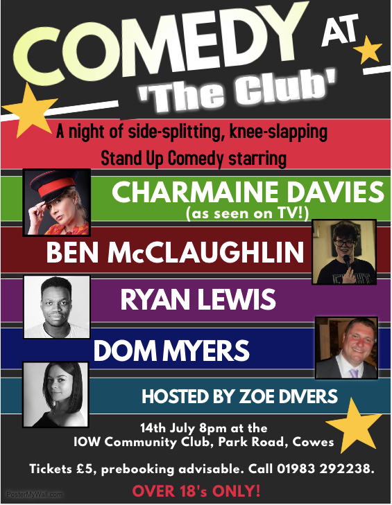 Comedy Night – The Isle of Wight Community Club